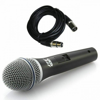 Picture of JTS TX-8 Dynamic Vocal Performance Microphones with XLR Cable-Black