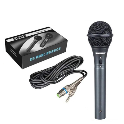Picture of Shure Sm-959 Professional Uni-Directional Dynamic Microphone With XLR to 6.5mm Audio Cable-Black
