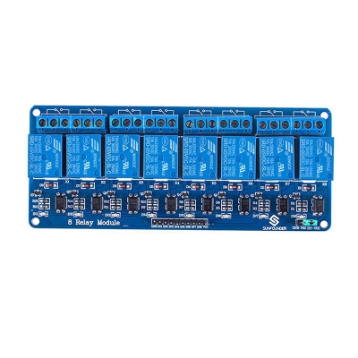 Picture of Arduino 8 Channel Relay Module 8-Channel Relay Control Board 5V 10A Relay Module-Blue