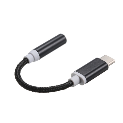 Picture of Type C to 3.5mm Headphone Jack Audio Adapter, USB C Male to Female 3.5mm Cable Audio Adapter Converter - Cable Protector