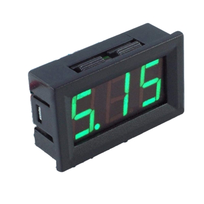 Picture of Digital DC Volt voltage Meter Voltmeter 4.5-120V-Black