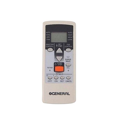 Picture of Remote for O General Window AC 01 Compatible Remote Controller Remote Controller (White)-Black