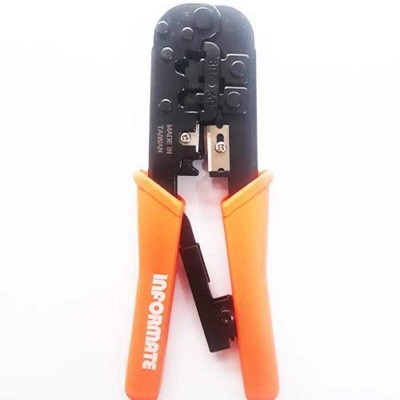 Picture of MODULAR CRIMPING TOOL INFORMATE RJ45, RJ11 WITH CABLE CUTTER