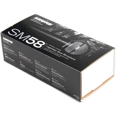 Picture of SM58 Dynamic Vocal Professional Microphone Voice record-Black