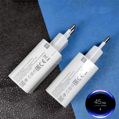 Picture of Xiaomi 33Watt, 30Watt, 27Watt  EU Turbo Fast Charger QC4.0 Adapter 100cm 5A type c cable for Mi 11 10 9 10T pro 5G 9T Pro Redmi K30S Note9S