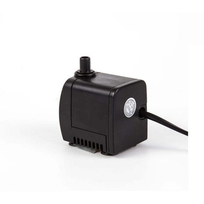Picture of Compact Submersible Aquarium Water Pump 7W, 220V AC for Fish Tanks, Ponds, and Room Air Purifiers-Black