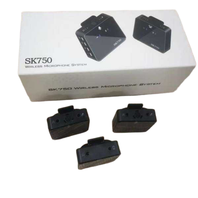 Picture of SK750 Wireless Lavalier Microphone System for Smartphone Laptop DSLR Tablet Camcorder Recorder PK Comica Rode Mic TIKTOK