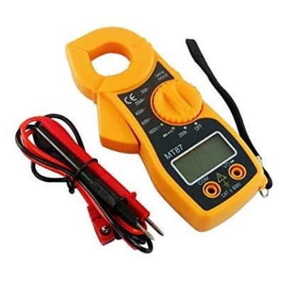 Picture of Mt-87 Digital Clamp Meter Multimeter With Buzzer - Multimeter-Yellow