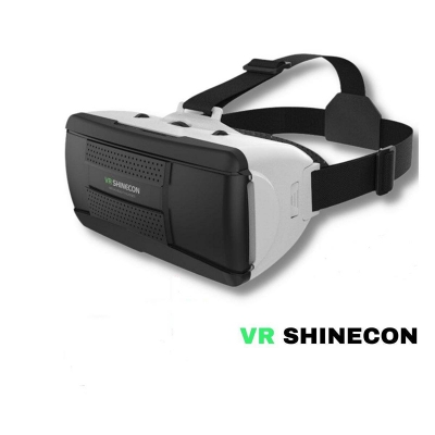 Picture of VR Shinecon G06B 3D Virtual Reality VR Box Gaming Glasses Headset for 4.7-6.2 inch Smartphones-Black