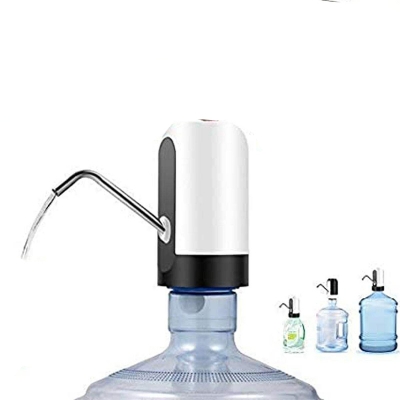 Picture of Water Bottle Pump USB Charging Automatic Drinking Water Pump Portable Electric Water Dispenser-White