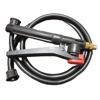 Picture of PIPE With SPRAY MACHINE Car Wash Water Spray G-u-n Machine With 4 Feet Delivery Pipe For Power Motors Water G.u.n Car Bike Wash Garden Cleaning DC AC Motors Water Pumps Tools-Black