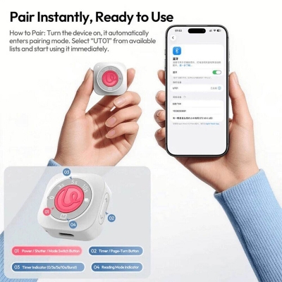 Picture of Ulanzi UT01 U-Timer Interval Remote Wireless Camera & Phone Remote