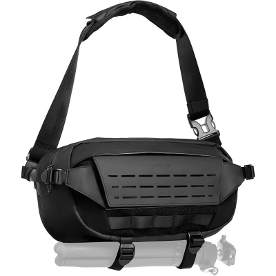 Picture of Ulanzi AB02 Outdoor Sling Bag Body-Cross Bag Chest Bag Travel Bag-Black