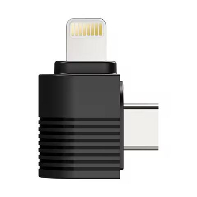 Picture of Ulanzi  OTG Converter for Microphone –Type-C  to Lightning Adapter for iPhone-Black