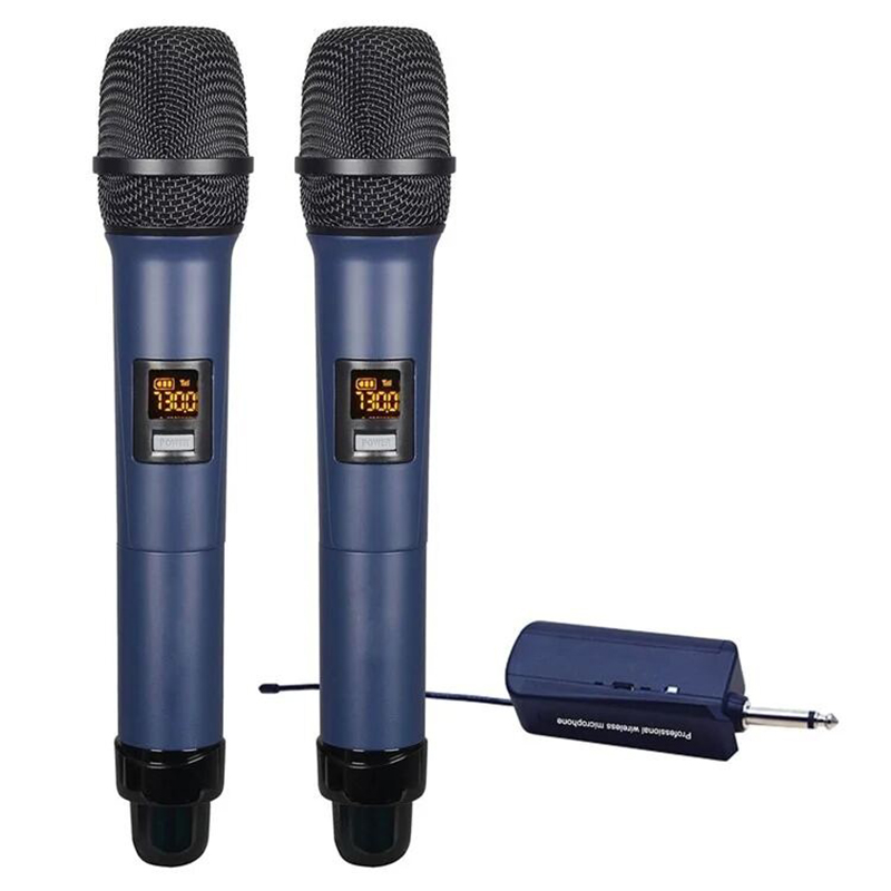 Picture of SHENGFU W-15 High Quality Microphone Studio universal microphone wireless microphone for Karaoke Machine/PA Speakers System/Mixer/Speech/Church/Wedding