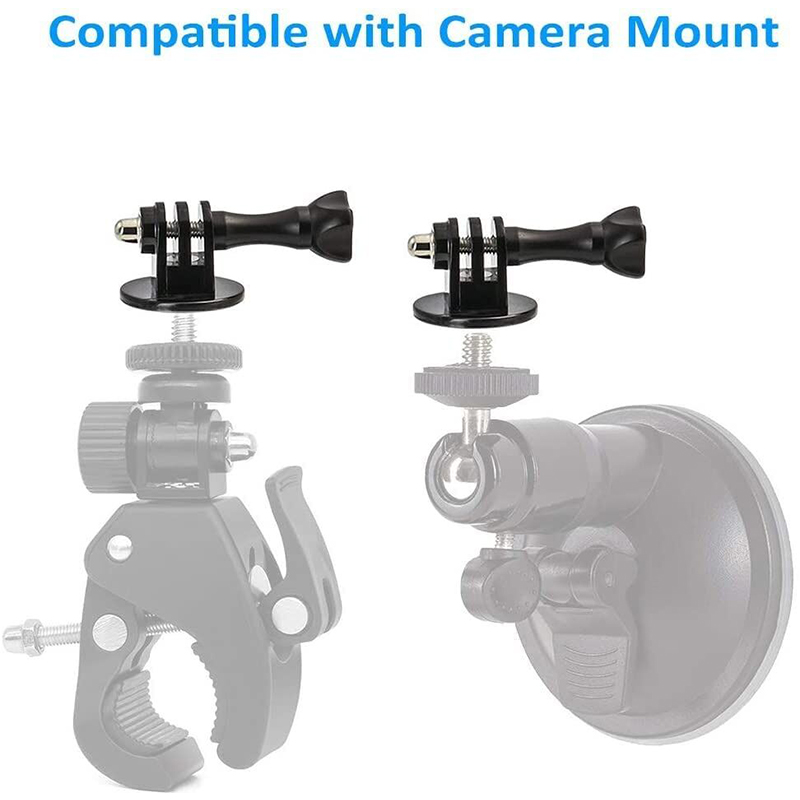 Picture of Tripod Mount Adapter for GoPro Hero 6, 5, 4, 3+, 3, 2, 1 Cameras-Black