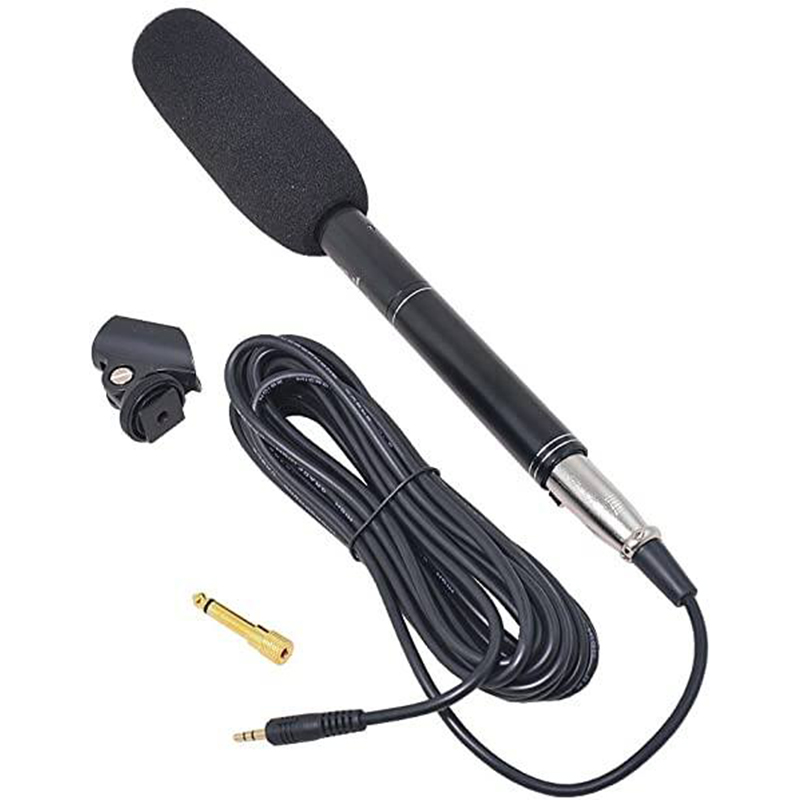 Picture of EM-2800A High Performance Boom Microphone Electret Condenser Microphone-Black