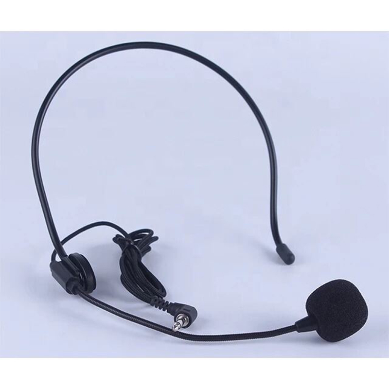 Picture of BNK bk 209 Professional Portable PA Speaker voice amplifier megaphone / Teaching Microphone with Voice Megaphone Come with 3 microphones-White