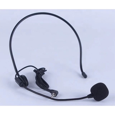 Picture of BNK bk 209 Professional Portable PA Speaker voice amplifier megaphone / Teaching Microphone with Voice Megaphone Come with 3 microphones-White