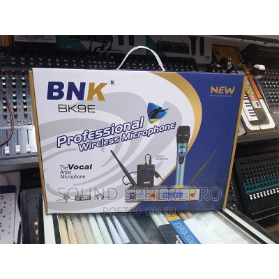 Picture of Professional BNK - BK9E, 2in1 wireless microphones (1 Headband, 1 Hand Microphone)-Grey