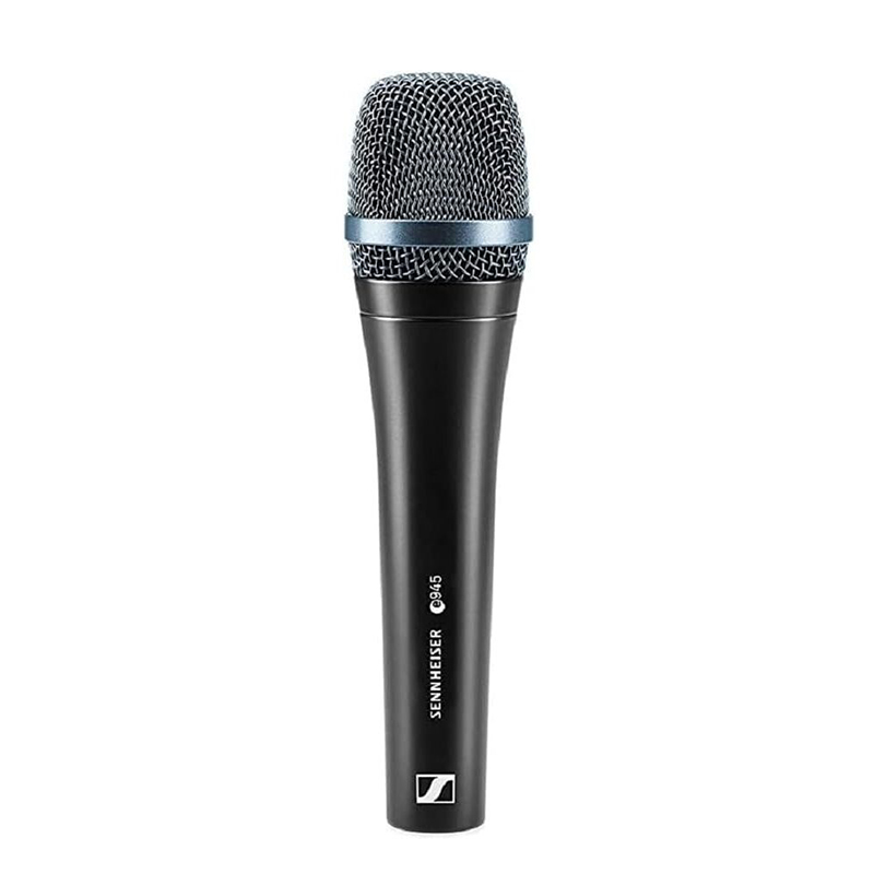 Picture of Sennheiser  e 945 is a super-cardioid lead vocal stage microphone specially designed to perform under pressure