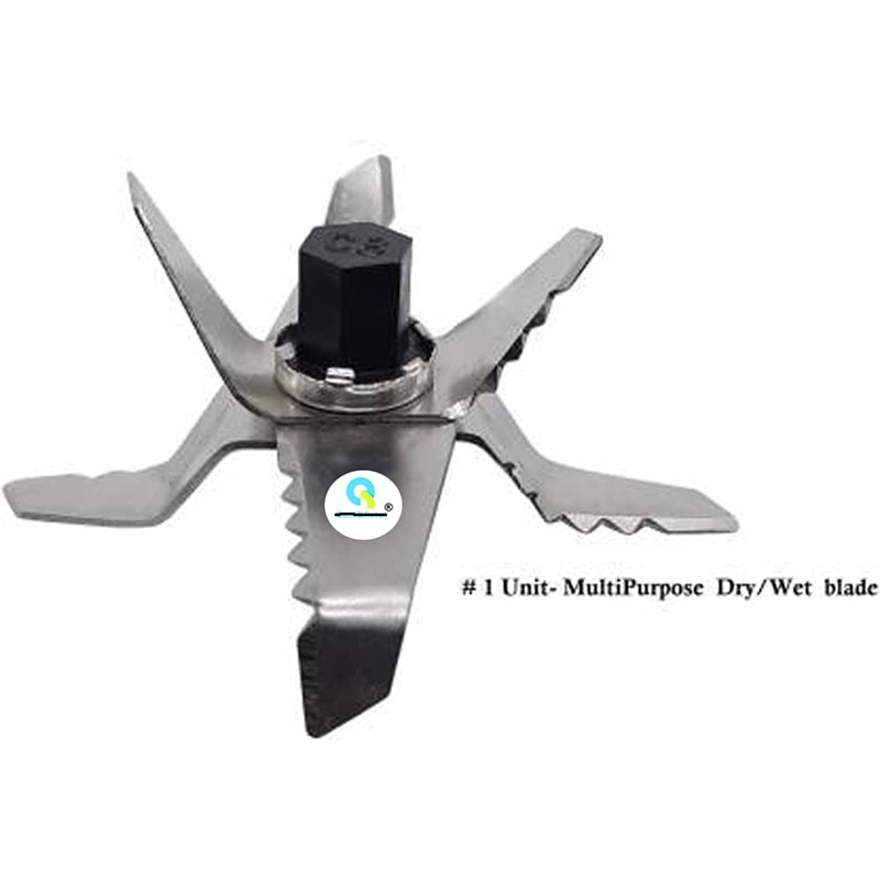 Picture of Stainless Steel Blender Replacement Cutter Blade (6 teeth) 1 set-Silver