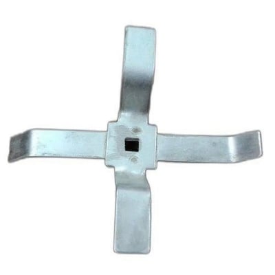 Picture of Multipurpose Mixer Changeable Blades 4 teeth Silver  - 1 pcs-Silver