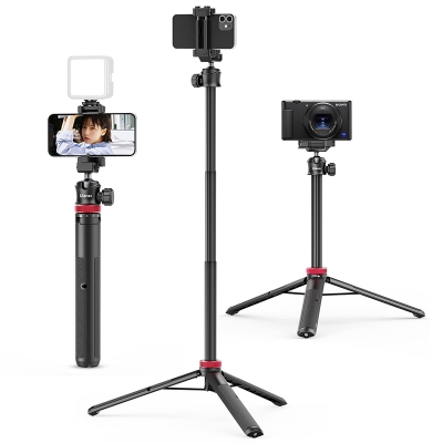 Picture of Ulanzi MT-44 Extendable Vlog Tripod With 360° Ball Head (Black)-Black