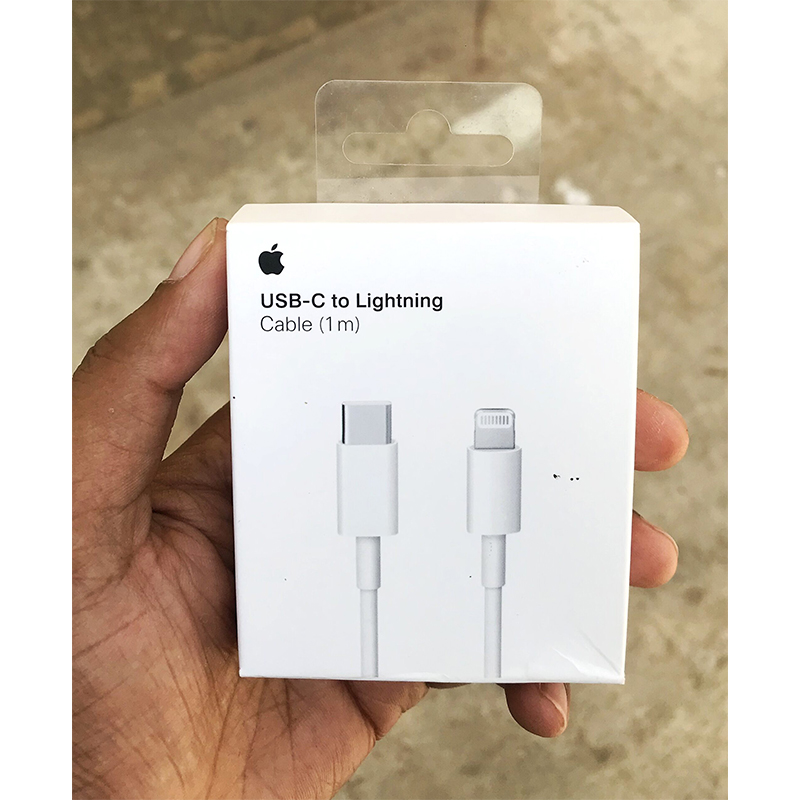 Picture of Type C To lightning Fast Charging Cable 25W Premium Quality 1M White-White