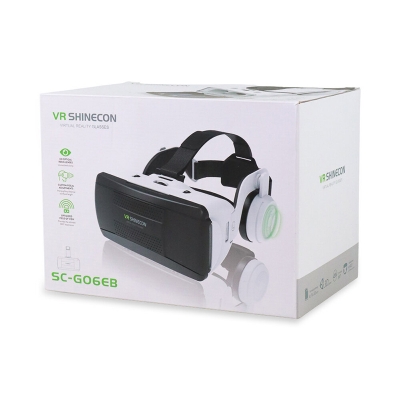 Picture of VR SHINECON G06EB Virtual Reality 3D Video Glasses Suitable for 4.7 inch – 6.1 inch Smartphone with HiFi Headset