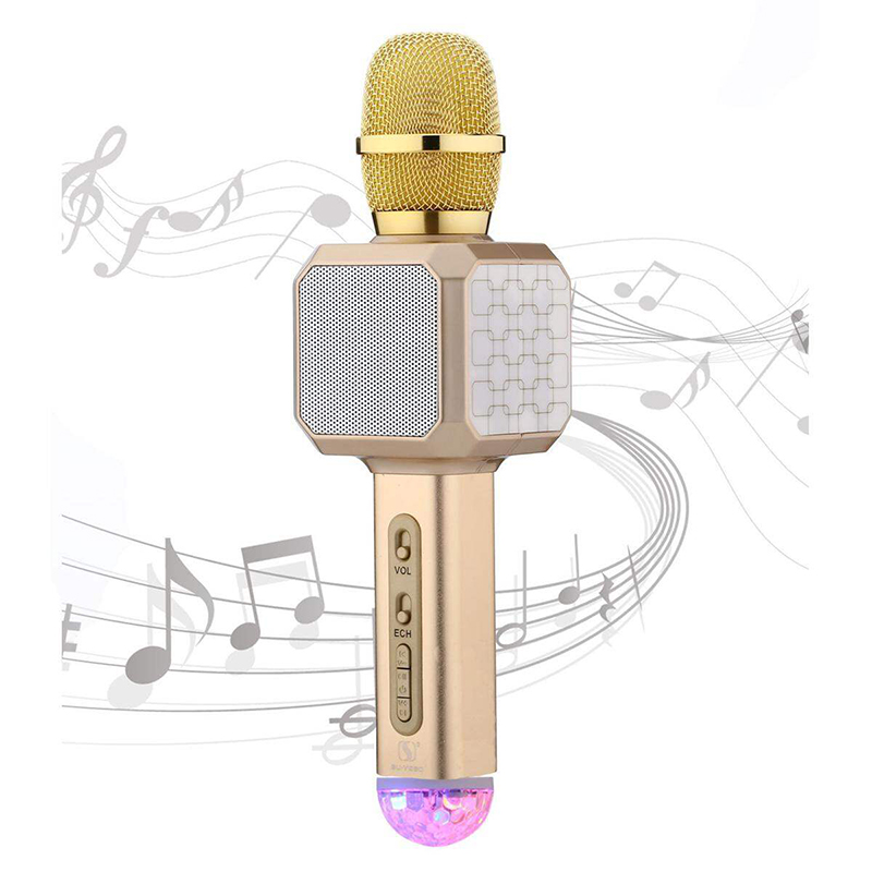 Picture of Handheld Karaoke Microphone SU·YOSD Wireless microphone YS-693-in-1 2200mAh Bluetooth Microphone