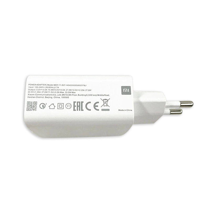 Picture of Xiaomi 33W Eu Turbo Fast Charger Qc4.0 Adapter 100Cm 5A Type C Cable For Mi 11 10 9 10T Pro 5G 9T Pro Redmi K30S Note9S - Charger-Multi-color