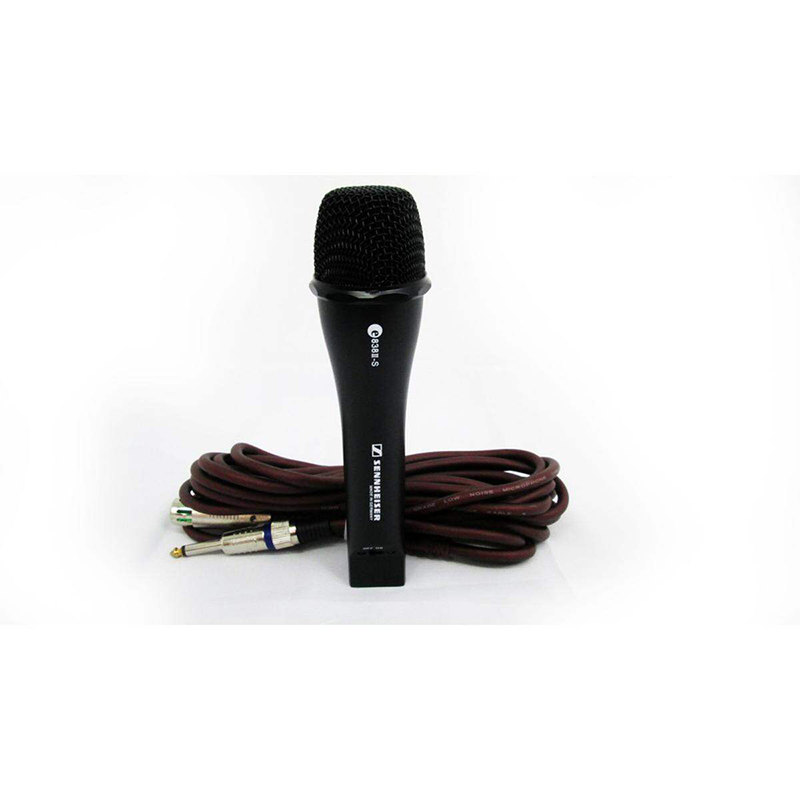Picture of Professional Heavy-Duty Microphone Sennheiser E 838II-S Made in Germany Black-Black