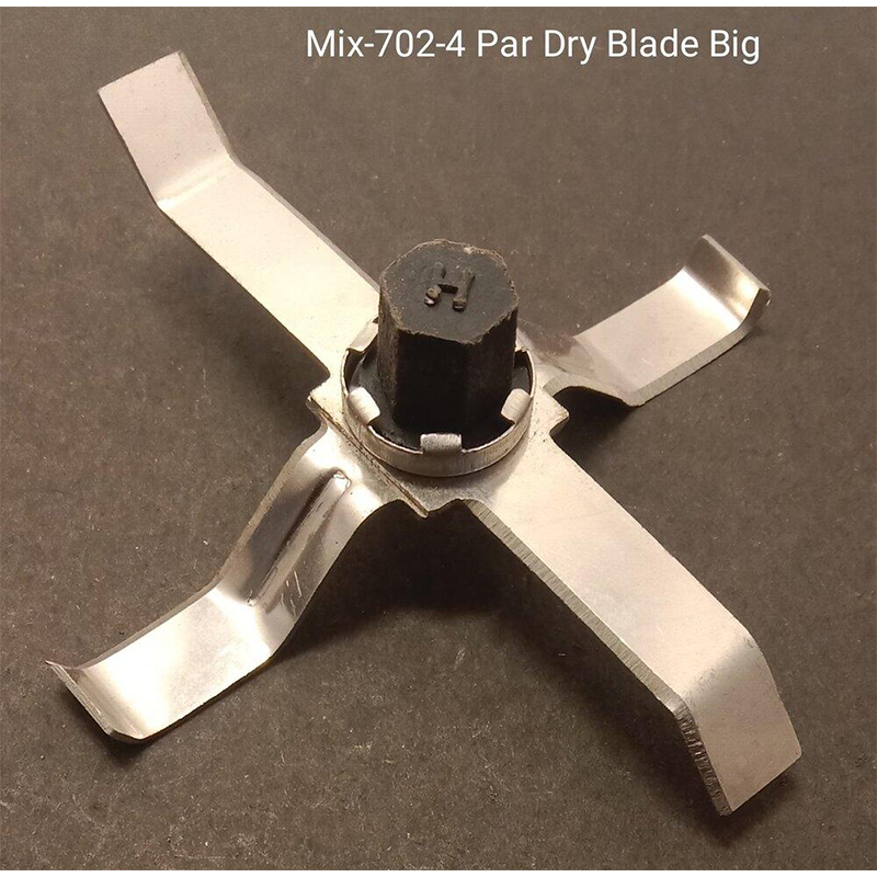 Picture of Multipurpose Mixer Changeable Blades 4 teeth Silver  - 1 pcs-Silver