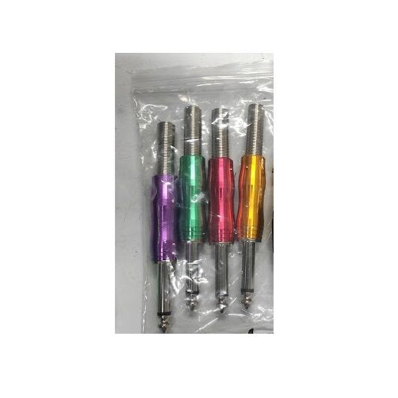 Picture of 4 PCS Guitar Audio Plug Aluminum Alloy 6. 35mm Male Female Jack Solder-Multicolor