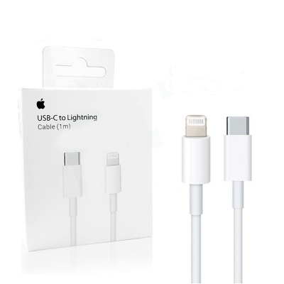 Picture of Type C To lightning Fast Charging Cable 25W Premium Quality 1M White-White