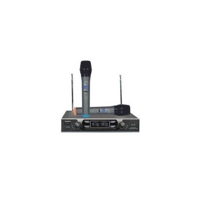 Picture of Omax Max DH 769 Wireless Microphone With 2 Mic Black-Black