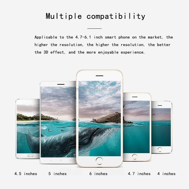 Picture of VR SHINECON G06EB Virtual Reality 3D Video Glasses Suitable for 4.7 inch – 6.1 inch Smartphone with HiFi Headset