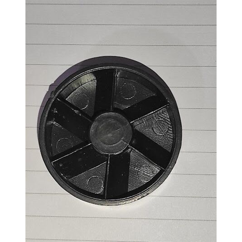 Picture of Plastic Mixer Grinder Motor Coupler 4-cm with Screw Black- 1 pcs-Black