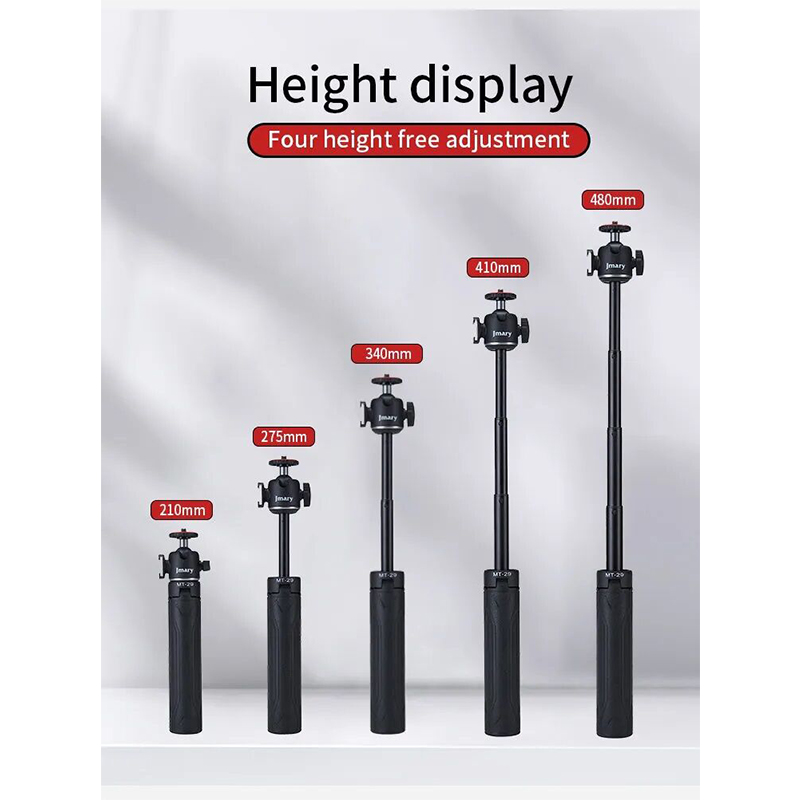 Picture of Jmary MT29 Desktop Extension Tripod Multifunction Interface universal Compatibility - Black-Black