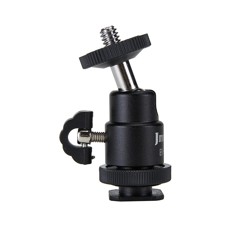 Picture of Jmary BH-02 Portable Phone Holder Mount With Cold Shoe 1/4'' Tripod Mount Stand-Black