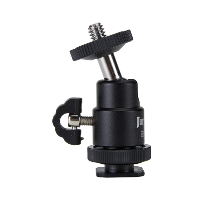 Picture of Jmary BH-02 Portable Phone Holder Mount With Cold Shoe 1/4'' Tripod Mount Stand-Black