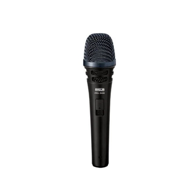 Picture of AHUJA CORDED MICROPHONE FOR LIVE VOCALS, STUDIO RECORDING AND BROADCASTING AND MUSIC INSTRUMENTS PRO 3400-Black