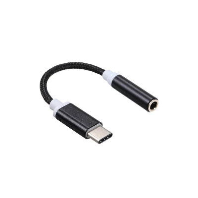 Picture of Type C to 3.5mm Headphone Jack Audio Adapter, USB C Male to Female 3.5mm Cable Audio Adapter Converter - Cable Protector
