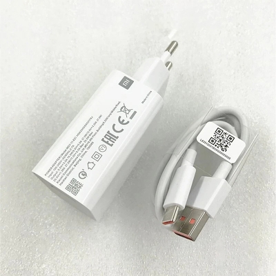 Picture of Xiaomi 33W Eu Turbo Fast Charger Qc4.0 Adapter 100Cm 5A Type C Cable For Mi 11 10 9 10T Pro 5G 9T Pro Redmi K30S Note9S - Charger-Multi-color