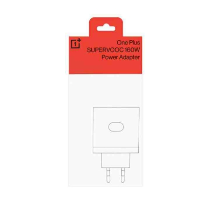 Picture of 160Watt Charger with Cable C to C Cable Compatible with One Plus SUPERVOOC 11R/11/11 Pro/12/12R/12 Pro/Nord CE 4/Lite/Ace (MDH-141)-White