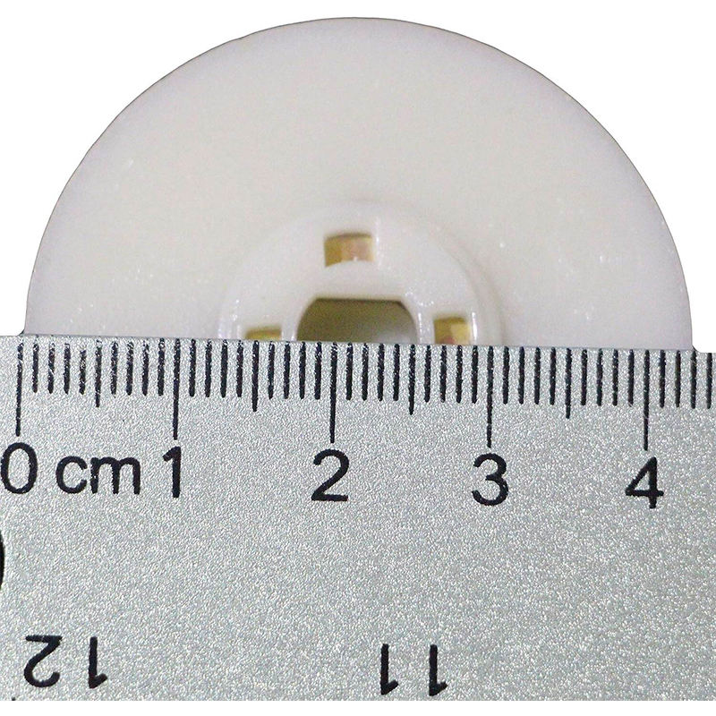 Picture of Mixer Grinder Jar Blender Motor Coupler 4CM 4 Teeth Round No Screw White for Eco Twin, Eco Plus, Blue Leaf-White
