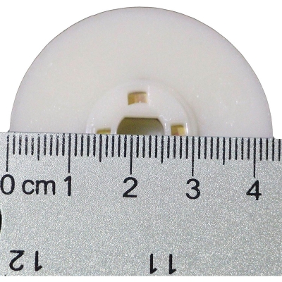 Picture of Mixer Grinder Jar Blender Motor Coupler 4CM 4 Teeth Round No Screw White for Eco Twin, Eco Plus, Blue Leaf-White