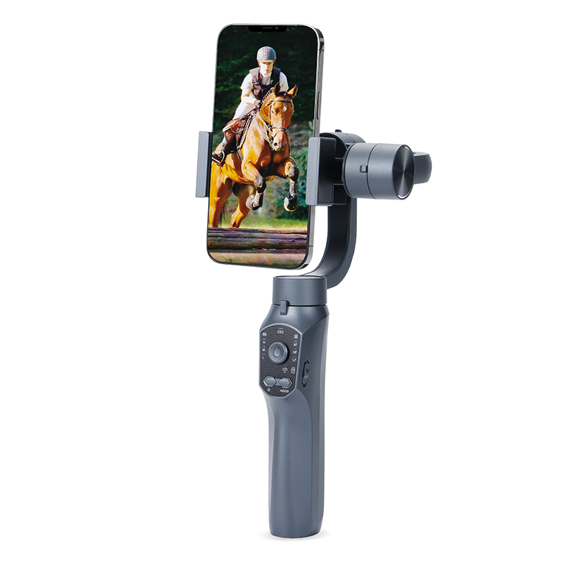 Picture of F10 Gimbal 3-Axis Stabilizer for SmartPhone iPhone Huawei Samsung APP Control-Black