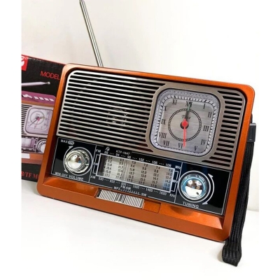 Picture of Portable Wireless AM FM SW 8 Band Bt Outdoor Home Radio Speaker  Ktf-1647 with Flashlight Multi-function Mp3 TF USB Music Player-Multicolour
